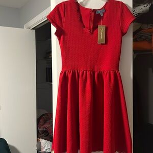 Super cute red dress size small from Francesca’s new with tags
